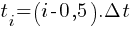 t_i = (i- 0,5).{Delta}t